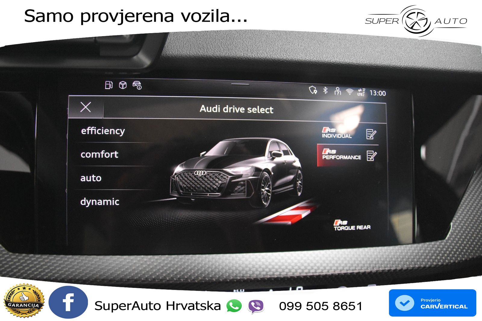 Audi RS3 Sedan 2.5 TFSI (400 KS) quattro S tronic LED+GR SJED+ACC