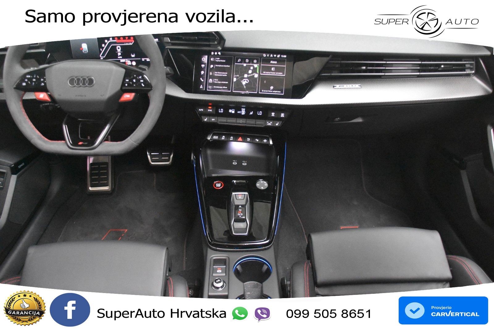 Audi RS3 Sedan 2.5 TFSI (400 KS) quattro S tronic LED+GR SJED+ACC
