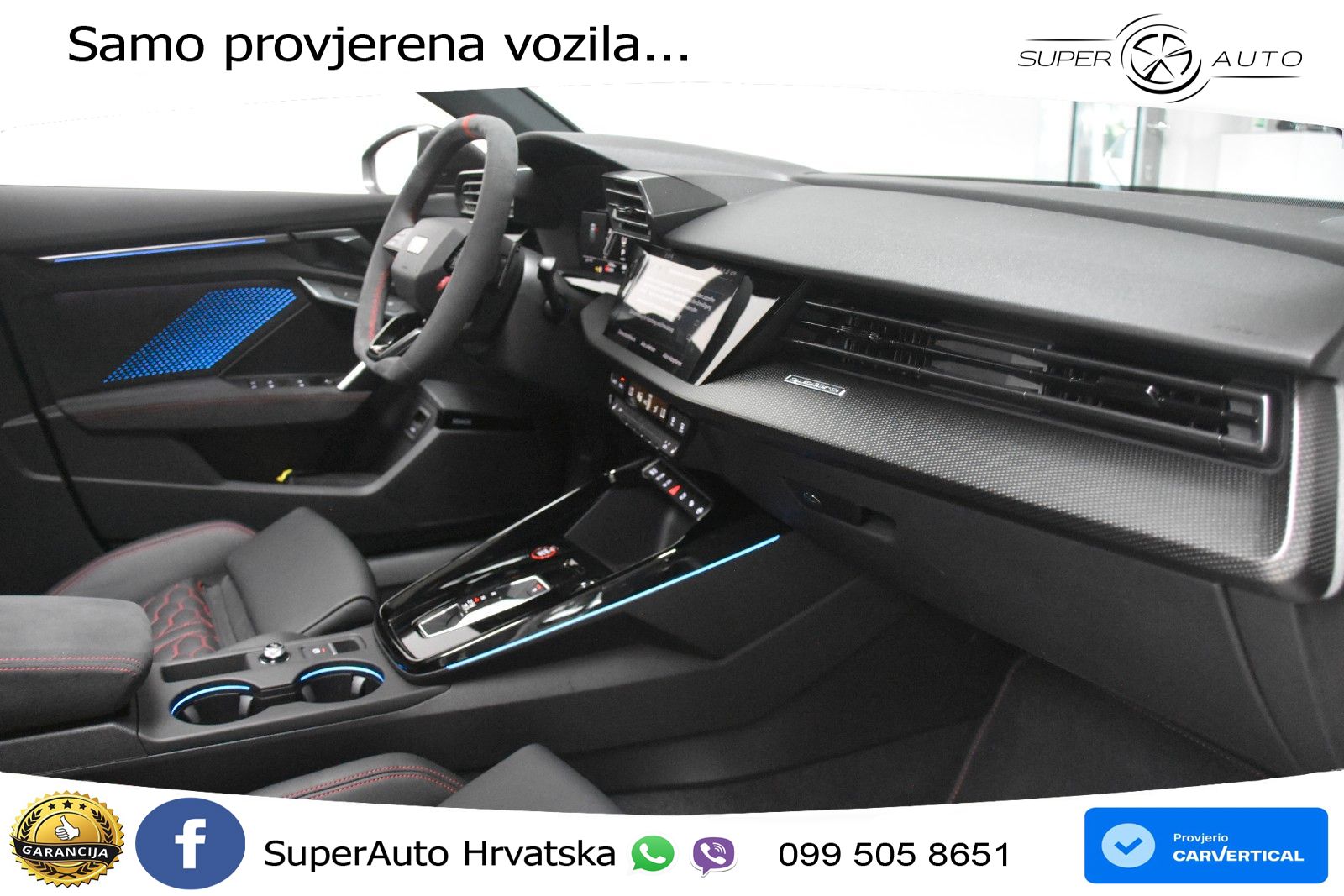 Audi RS3 Sedan 2.5 TFSI (400 KS) quattro S tronic LED+GR SJED+ACC