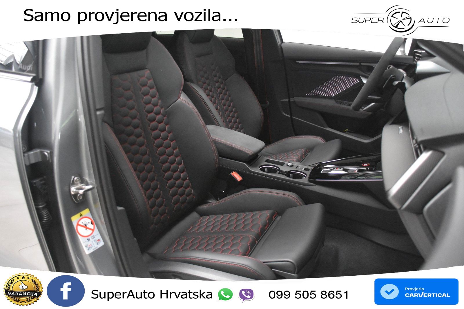 Audi RS3 Sedan 2.5 TFSI (400 KS) quattro S tronic LED+GR SJED+ACC