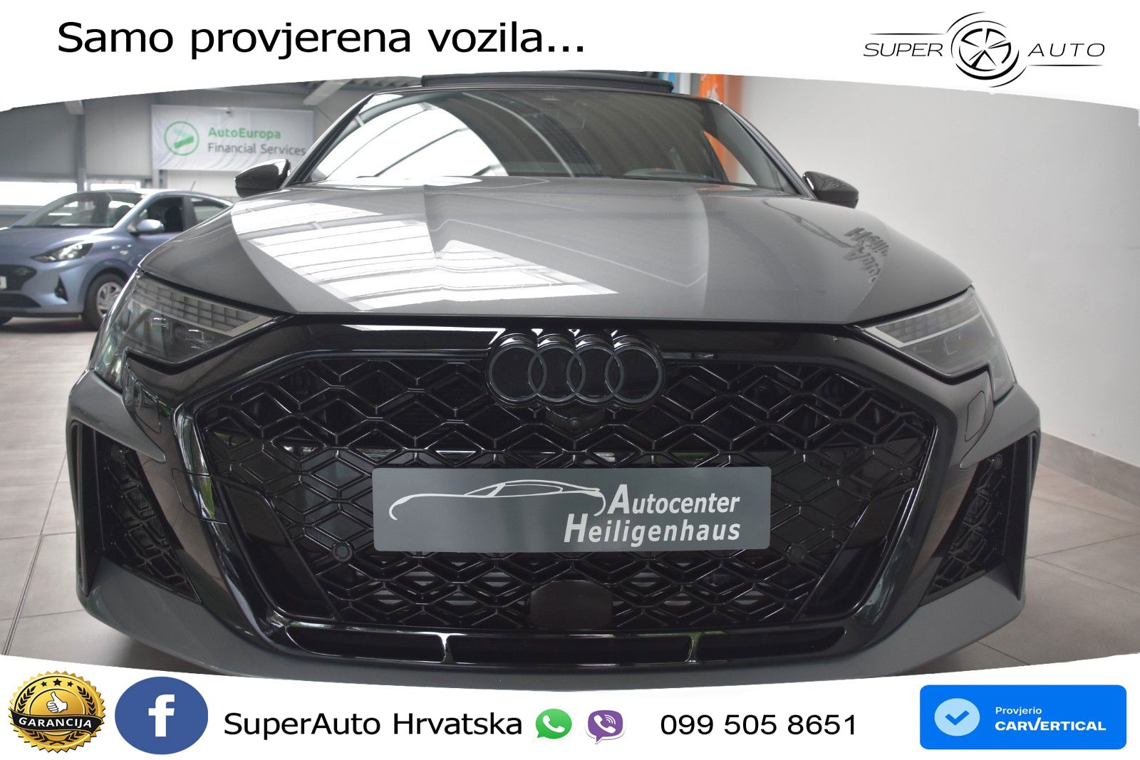 Audi RS3 Sedan 2.5 TFSI (400 KS) quattro S tronic LED+GR SJED+ACC