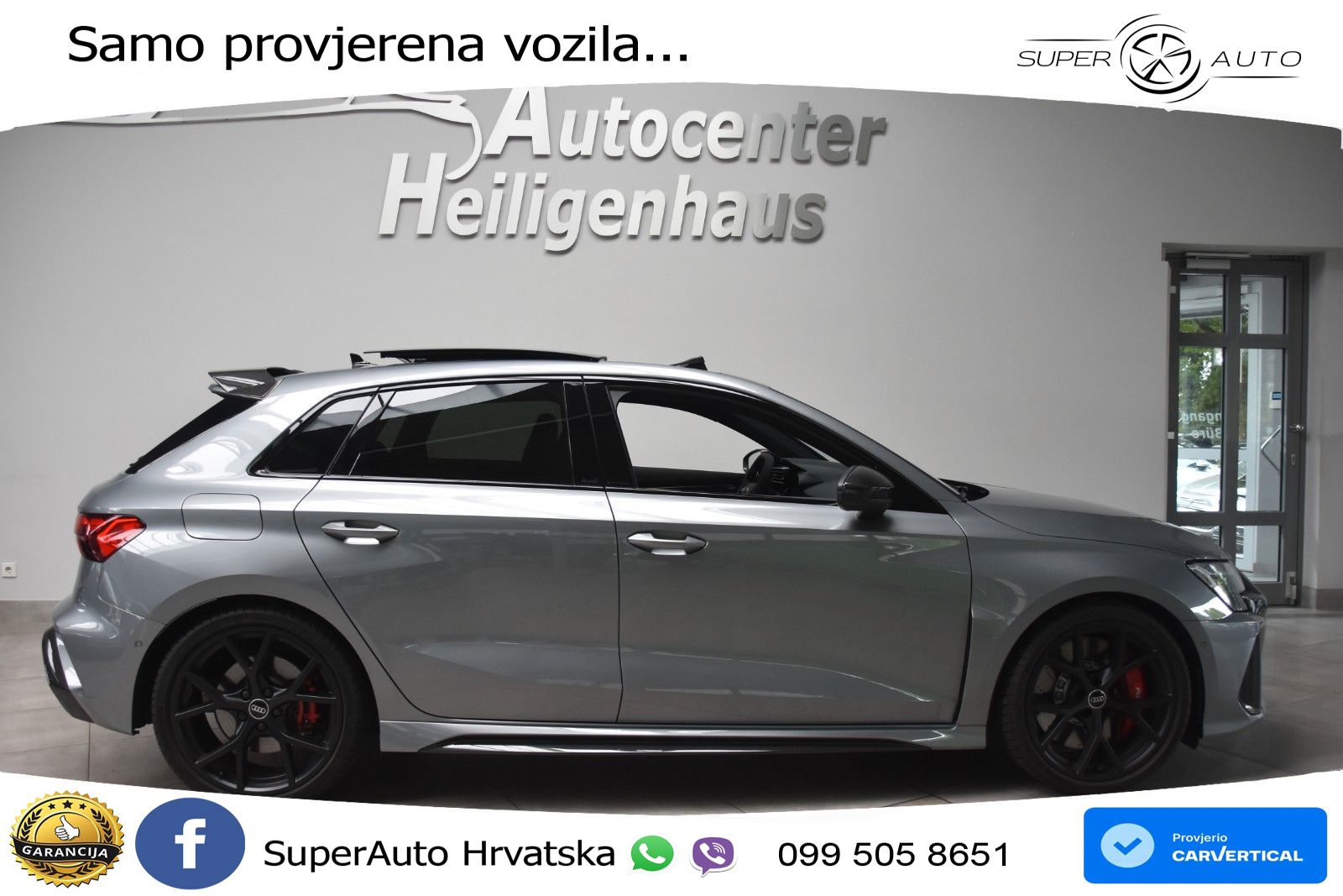 Audi RS3 Sedan 2.5 TFSI (400 KS) quattro S tronic LED+GR SJED+ACC