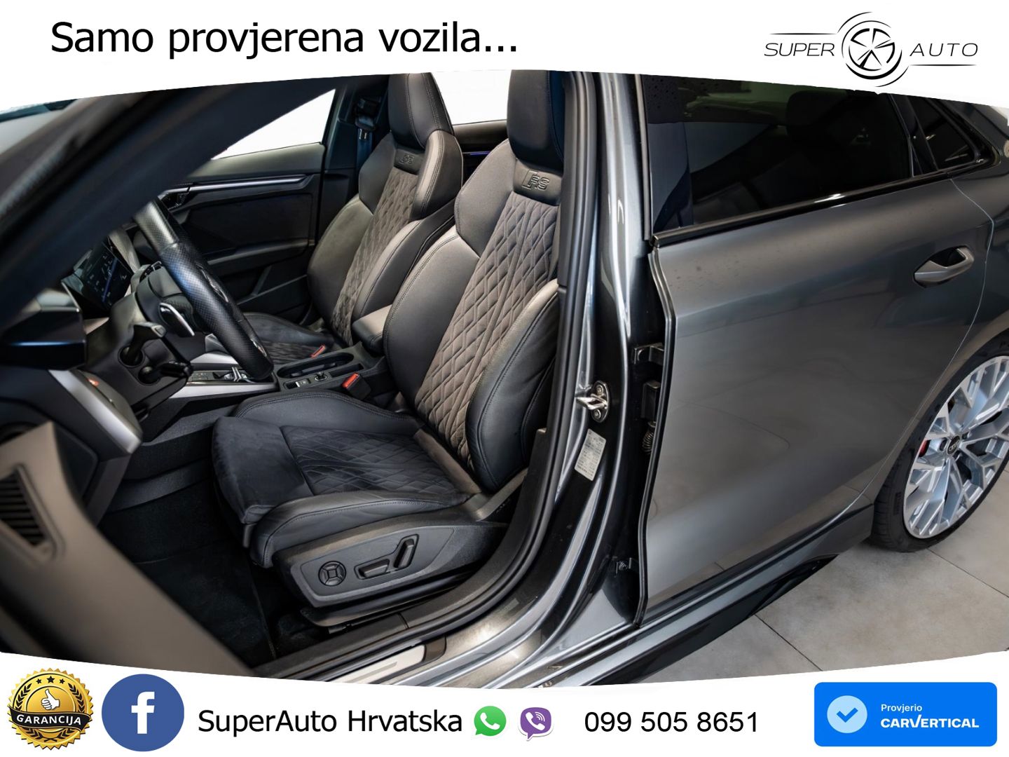 Audi RS3 Sedan 2.5 TFSI (400 KS) quattro S tronic LED+GR SJED+ACC