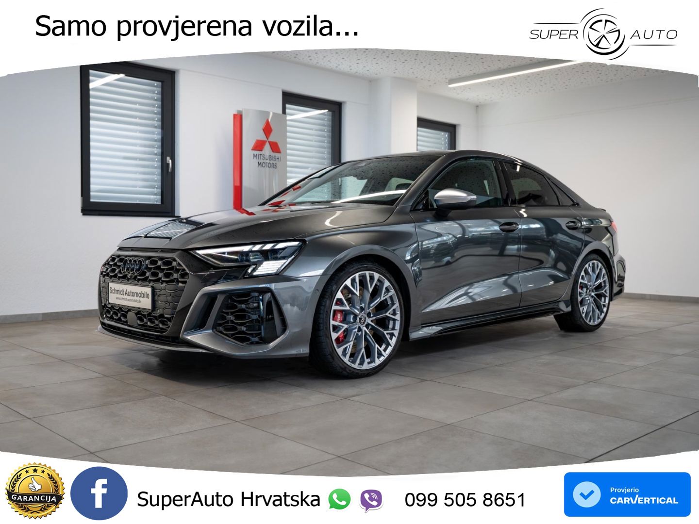 Audi RS3 Sedan 2.5 TFSI (400 KS) quattro S tronic LED+GR SJED+ACC