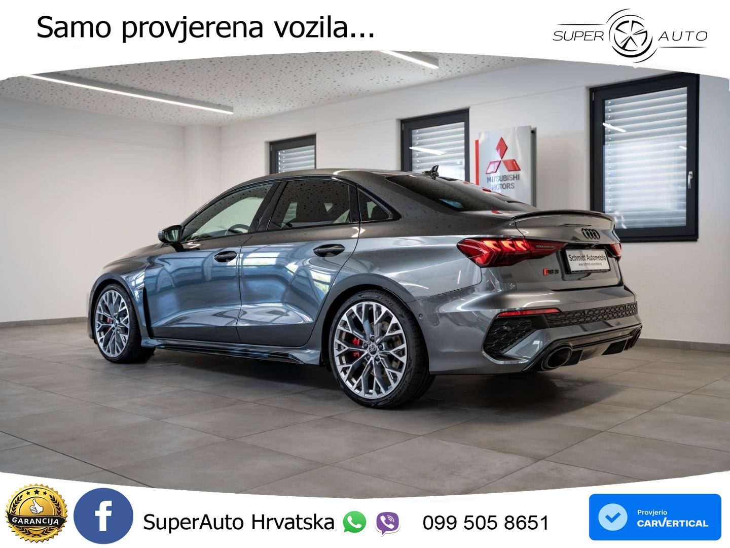 Audi RS3 Sedan 2.5 TFSI (400 KS) quattro S tronic LED+GR SJED+ACC