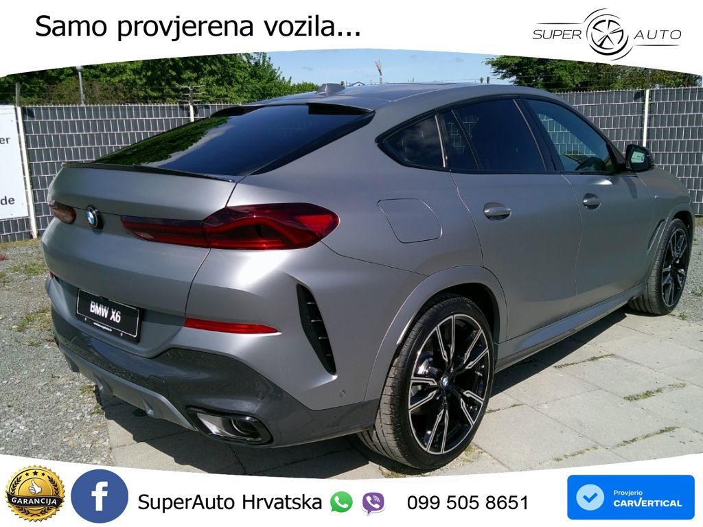 BMW X6 40d (352 KS) xDrive Steptronic M Sport LED+GR SJED+ACC