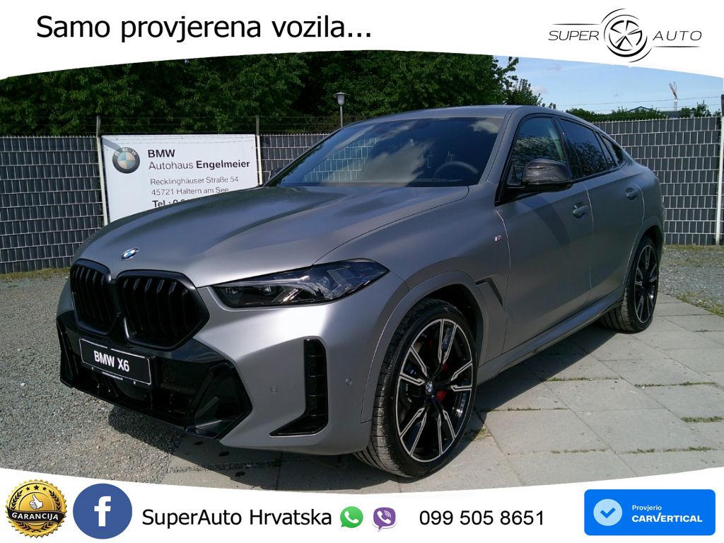 BMW X6 40d (352 KS) xDrive Steptronic M Sport LED+GR SJED+ACC