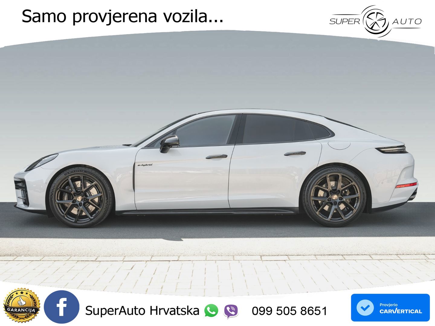 Porsche Panamera 4S 2.9 V6 (544 KS) E-Hybrid PDK LED+GR SJED+ACC