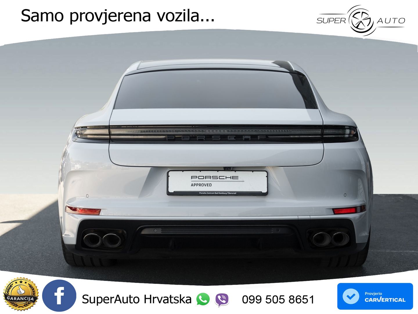Porsche Panamera 4S 2.9 V6 (544 KS) E-Hybrid PDK LED+GR SJED+ACC