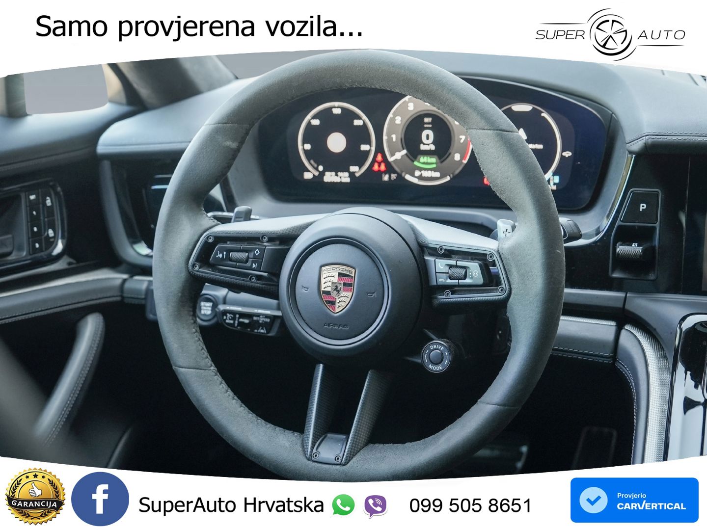 Porsche Panamera 4S 2.9 V6 (544 KS) E-Hybrid PDK LED+GR SJED+ACC