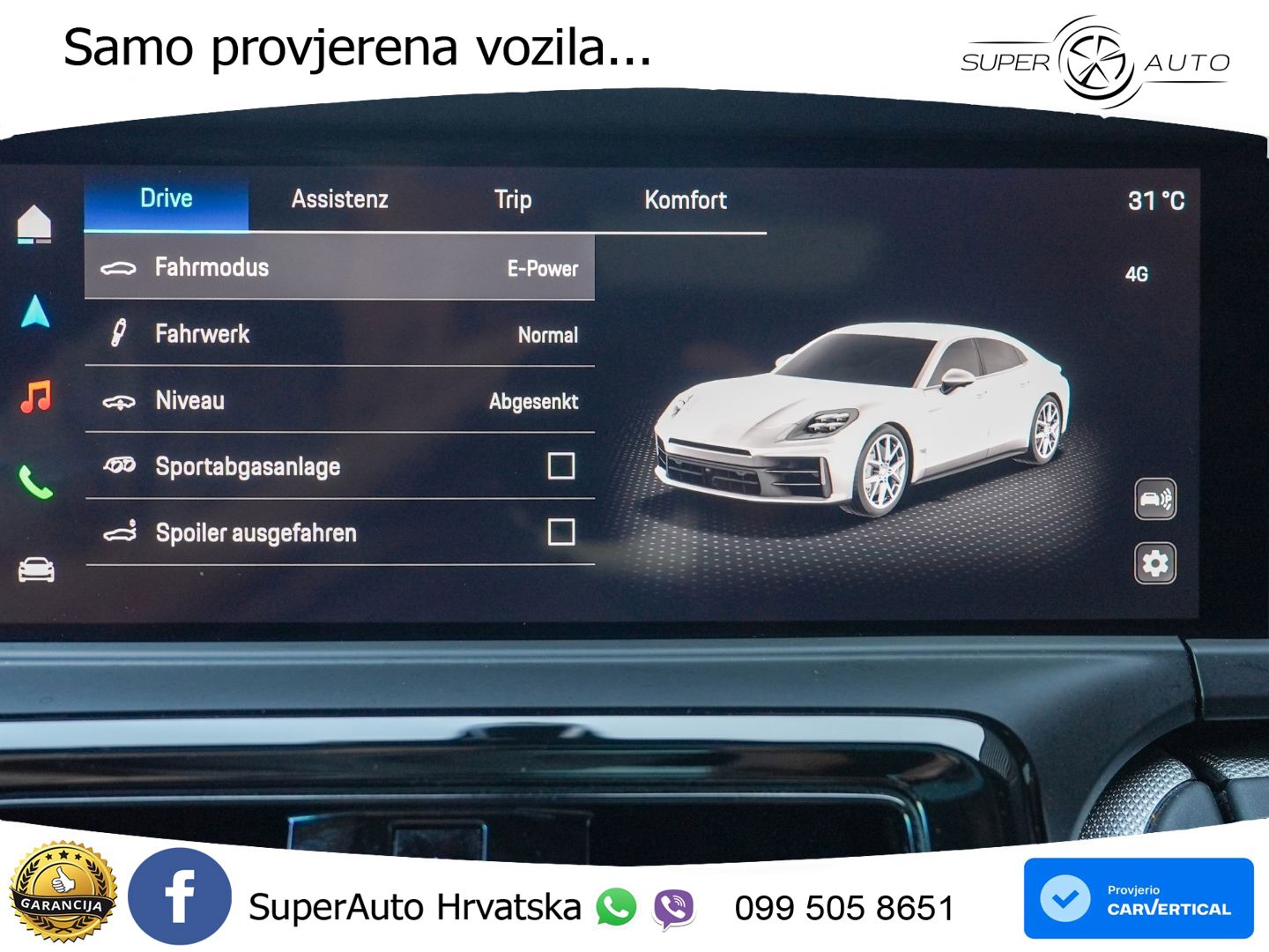 Porsche Panamera 4S 2.9 V6 (544 KS) E-Hybrid PDK LED+GR SJED+ACC