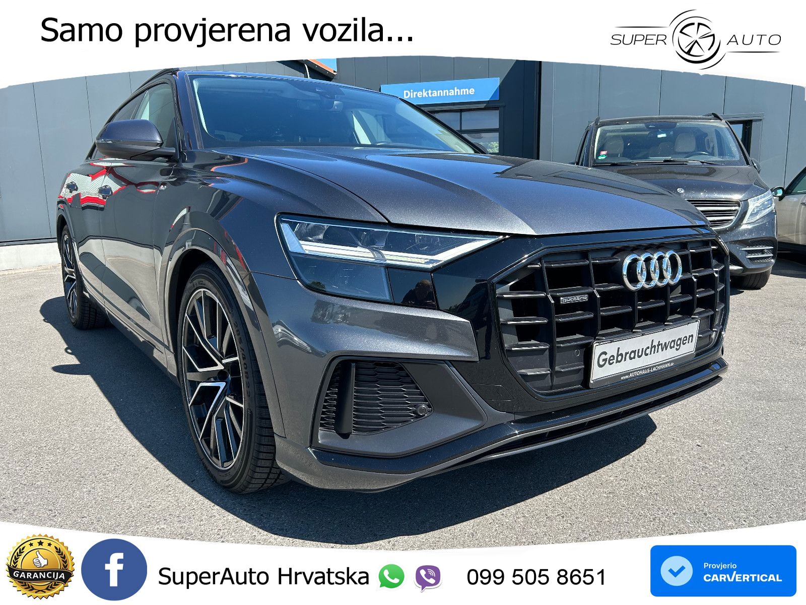 Audi Q8 50 TDI V6 (286 KS) quattro Tiptronic S line