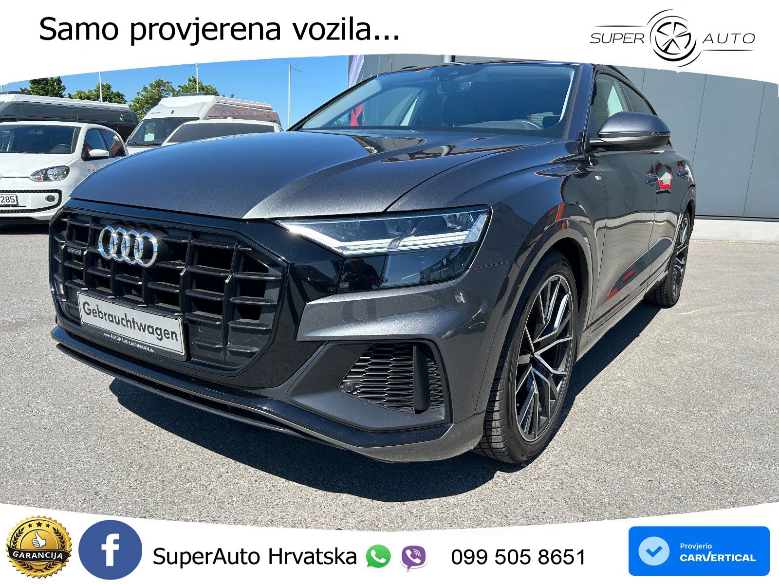 Audi Q8 50 TDI V6 (286 KS) quattro Tiptronic S line