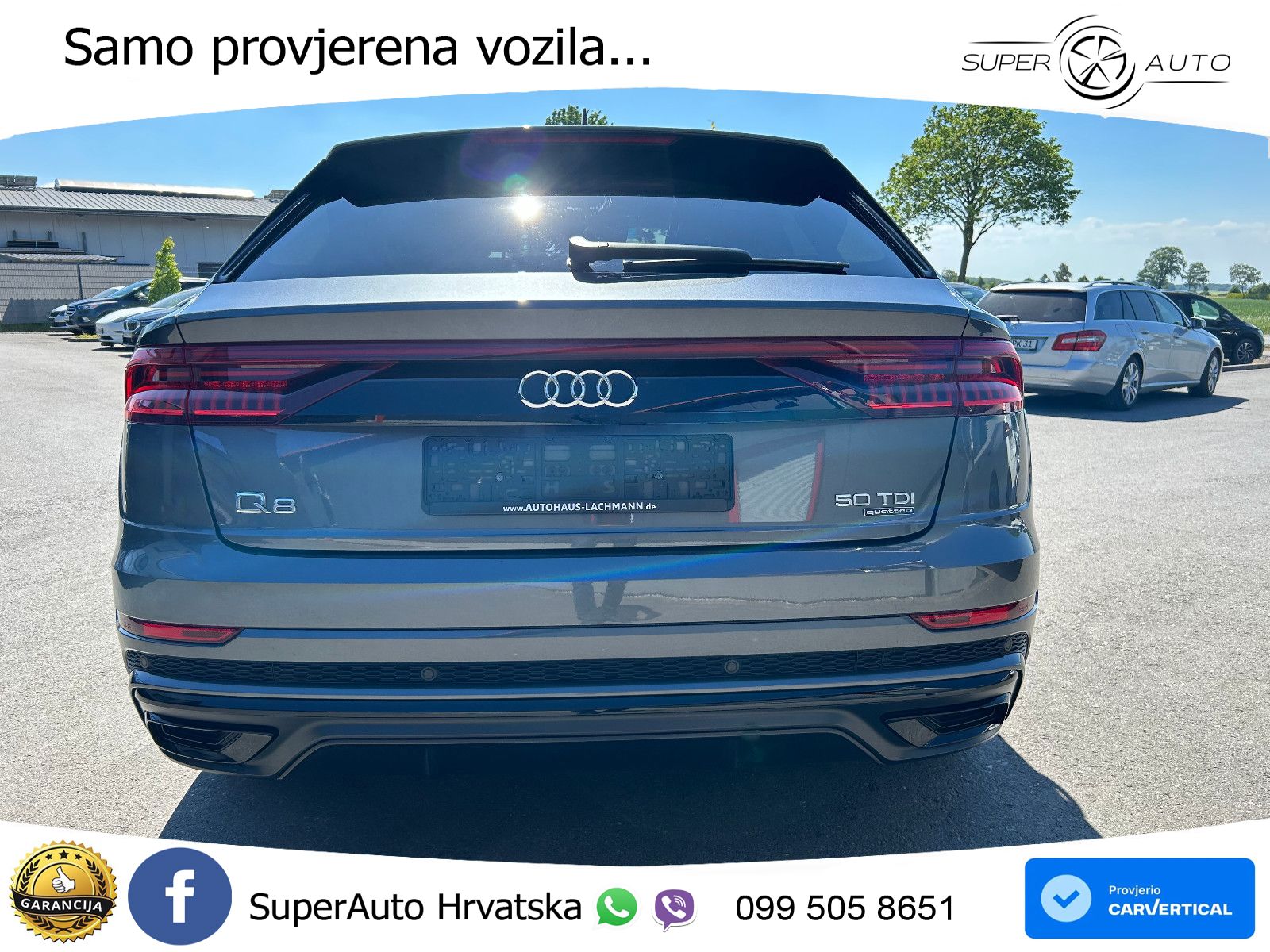 Audi Q8 50 TDI V6 (286 KS) quattro Tiptronic S line