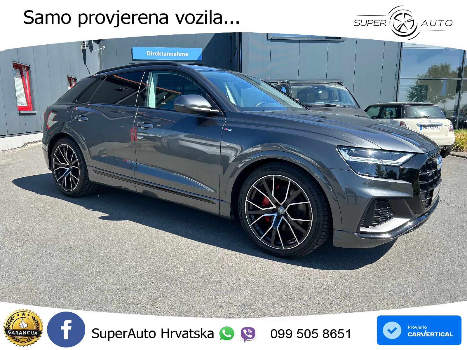 Audi Q8 50 TDI V6 (286 KS) quattro Tiptronic S line