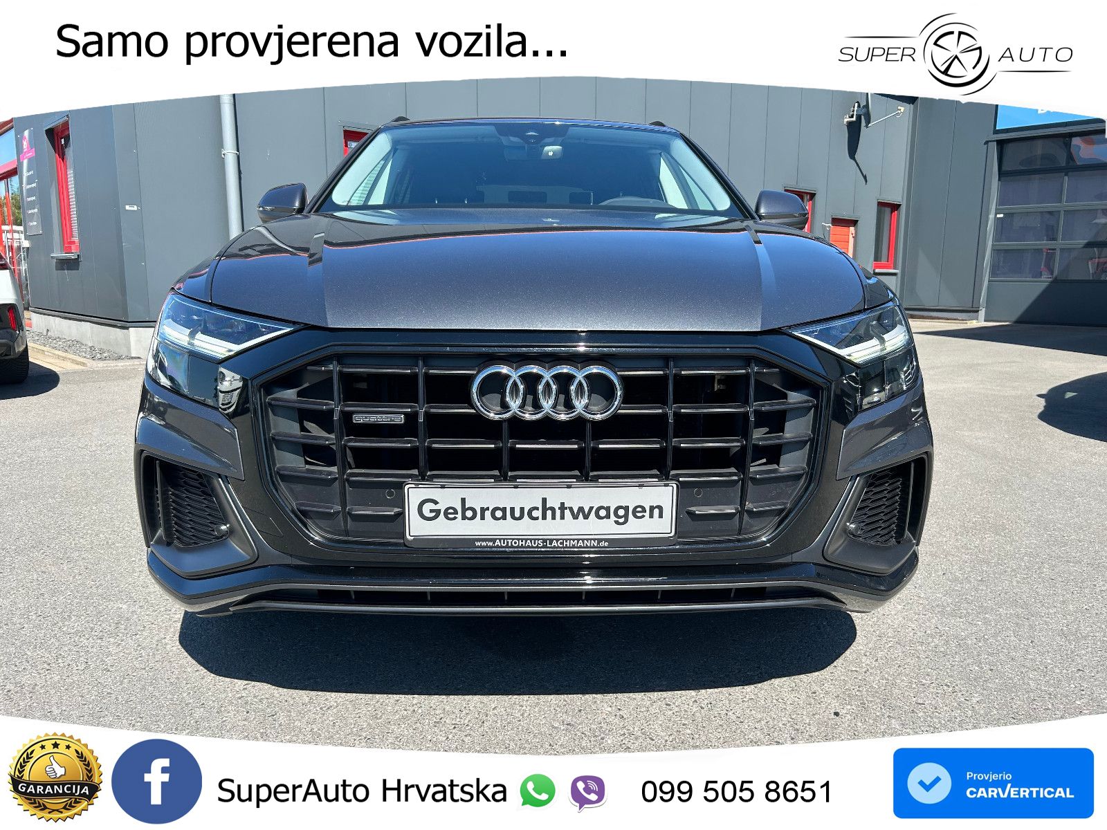 Audi Q8 50 TDI V6 (286 KS) quattro Tiptronic S line