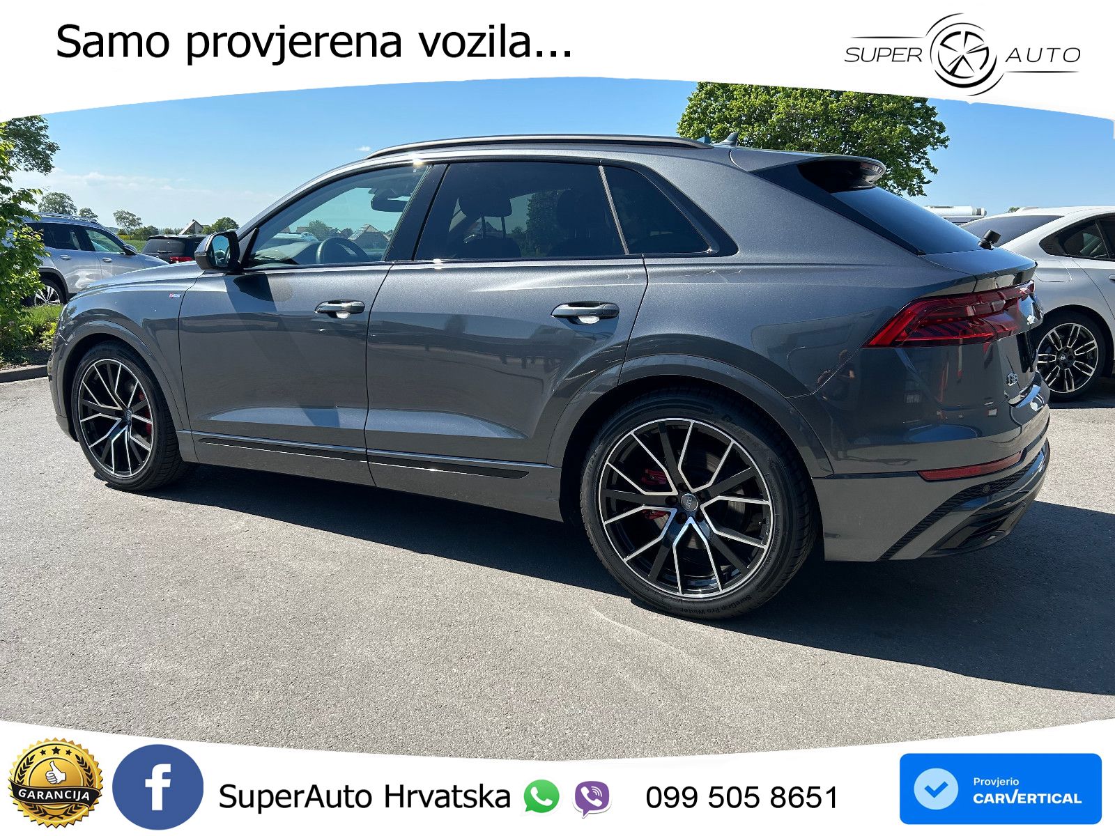 Audi Q8 50 TDI V6 (286 KS) quattro Tiptronic S line