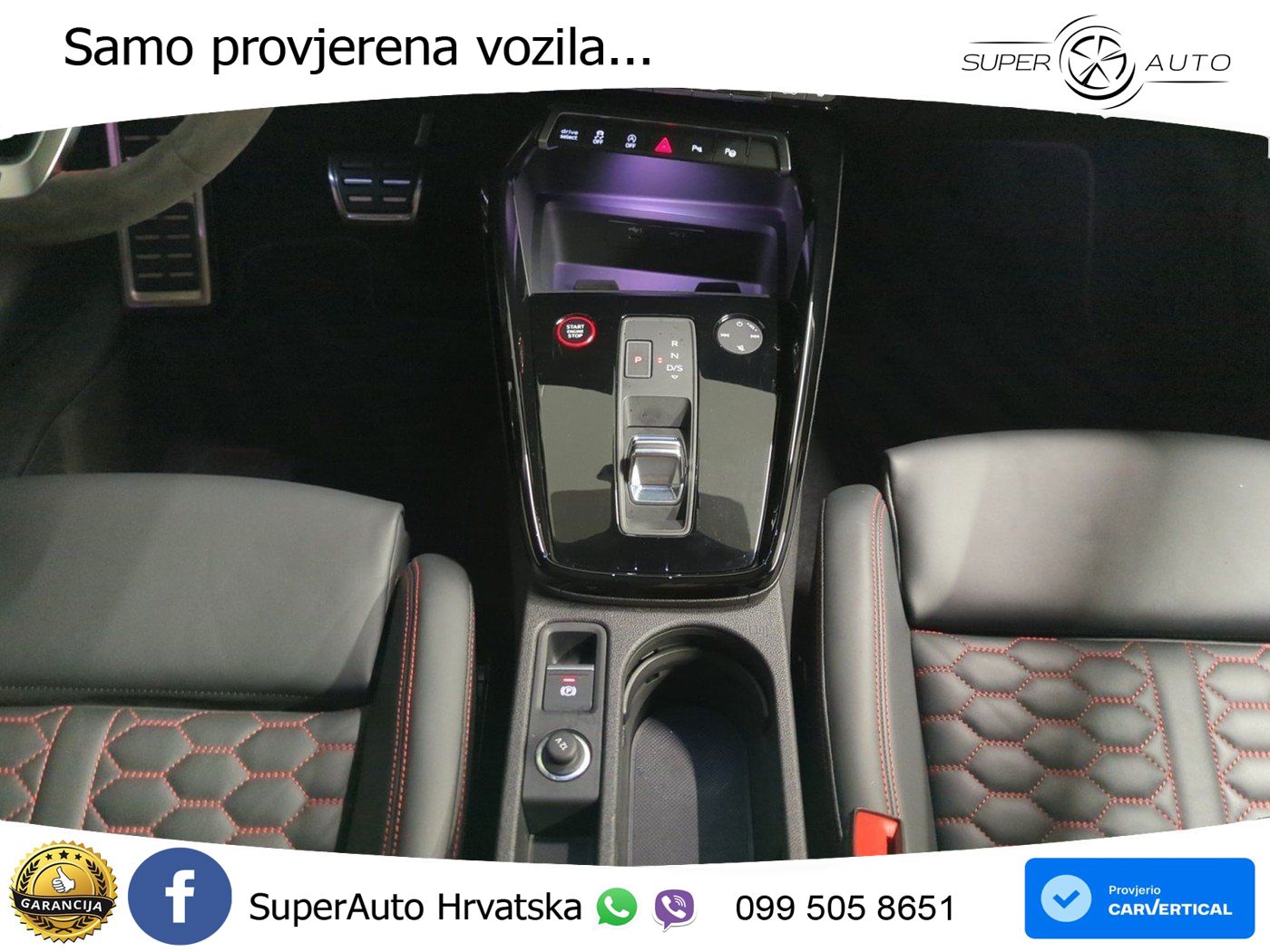 Audi RS3 Sedan 2.5 TFSI (400 KS) quattro S tronic LED+GR SJED+ACC