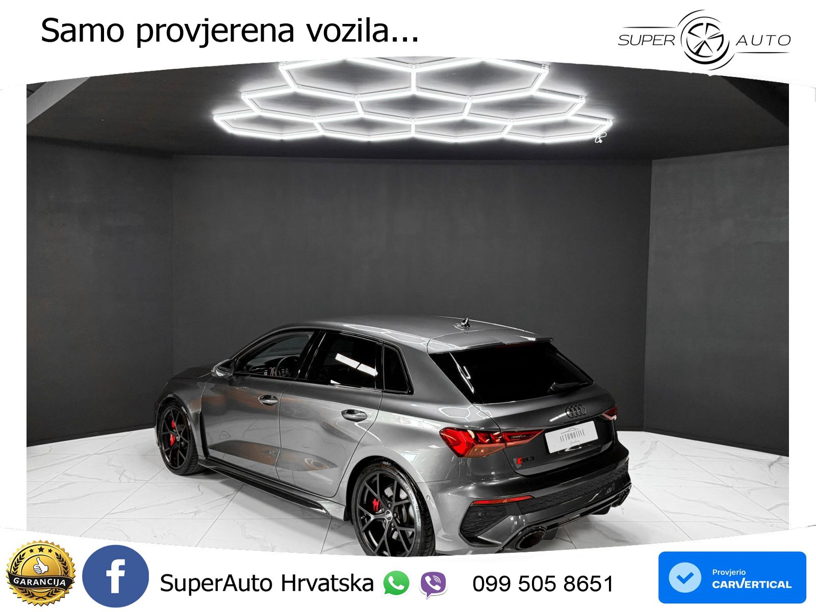 Audi RS3 Sportback 2.5 TFSI (400 KS) quattro S tronic LED+GR SJED+ACC