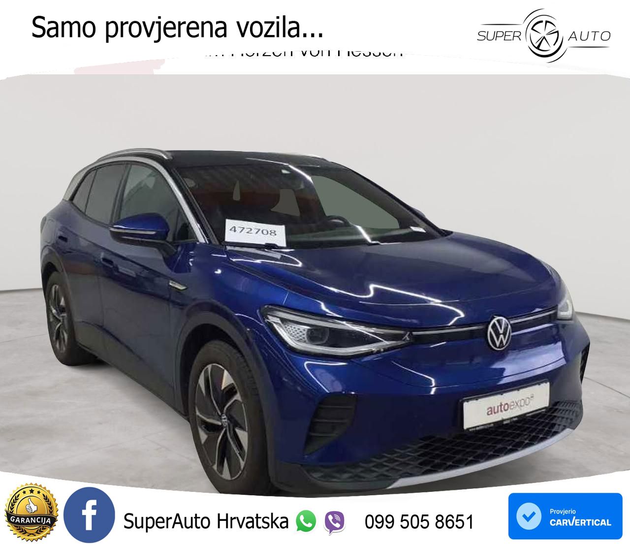 Volkswagen ID.4 Pro Performance 82 kWh (204 KS)