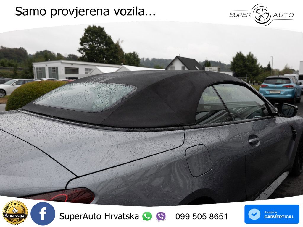 BMW M4 Convertible Competition 3.0 (530 KS) xDrive Steptronic LED+GR SJED+ACC