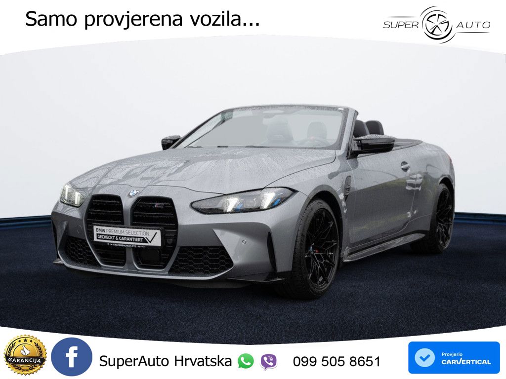 BMW M4 Convertible Competition 3.0 (530 KS) xDrive Steptronic LED+GR SJED+ACC