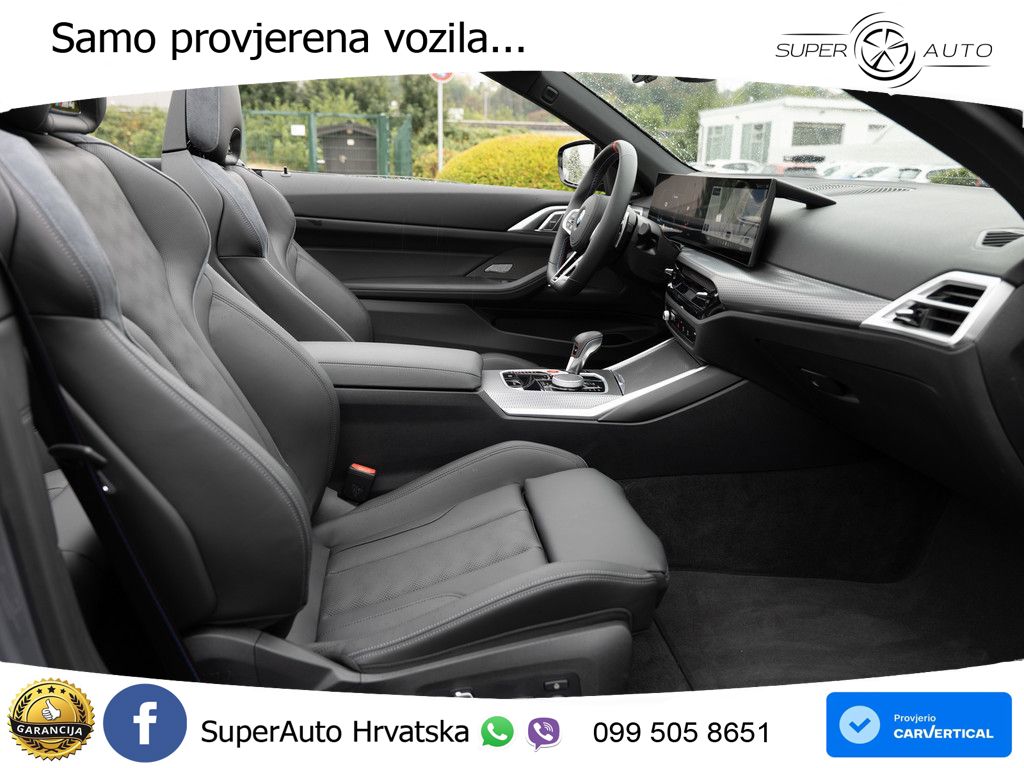 BMW M4 Convertible Competition 3.0 (530 KS) xDrive Steptronic LED+GR SJED+ACC