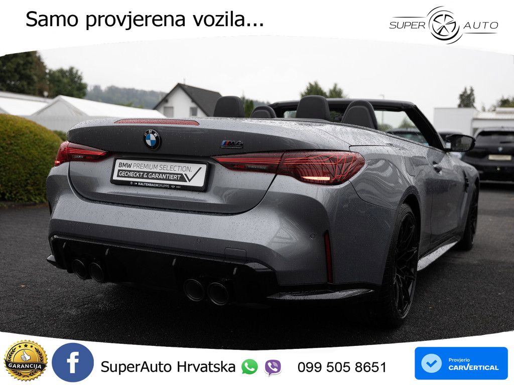 BMW M4 Convertible Competition 3.0 (530 KS) xDrive Steptronic LED+GR SJED+ACC