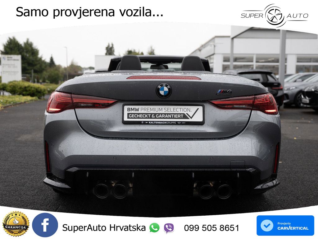 BMW M4 Convertible Competition 3.0 (530 KS) xDrive Steptronic LED+GR SJED+ACC