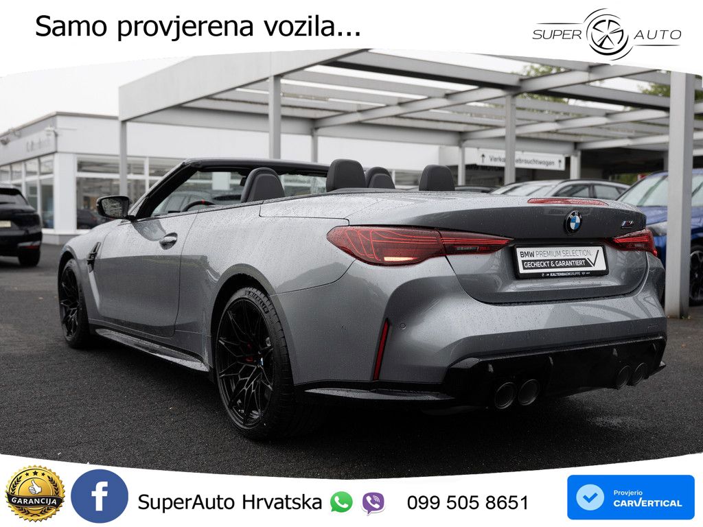 BMW M4 Convertible Competition 3.0 (530 KS) xDrive Steptronic LED+GR SJED+ACC