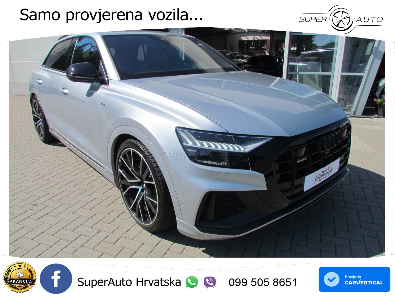 Audi Q8 50 TDI V6 (286 KS) quattro Tiptronic