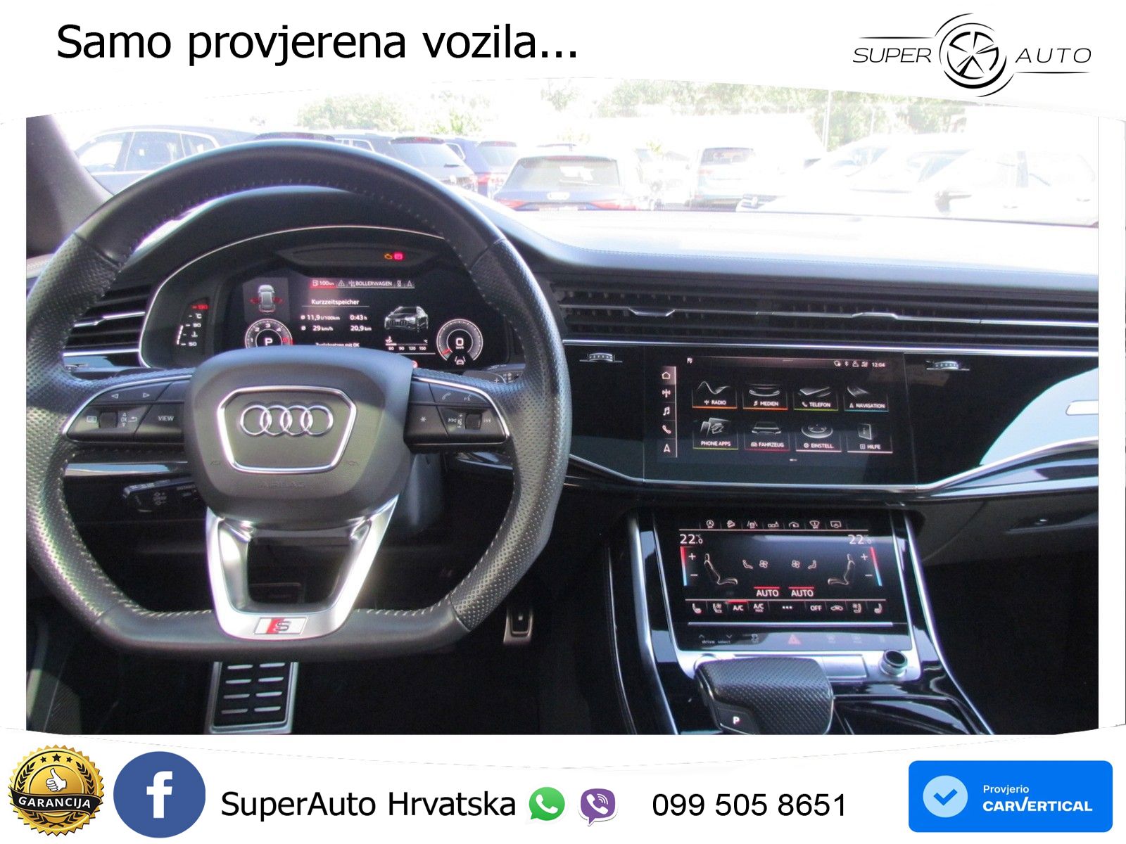 Audi Q8 50 TDI V6 (286 KS) quattro Tiptronic
