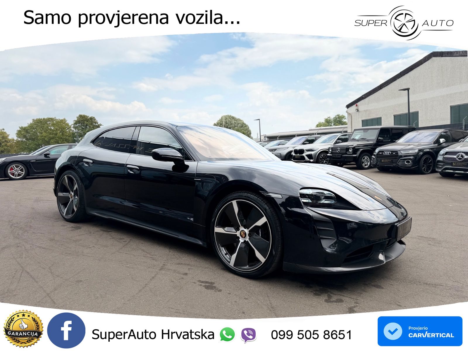Porsche Taycan Sport Turismo GTS Performance Plus 93.4 kWh (598 KS)