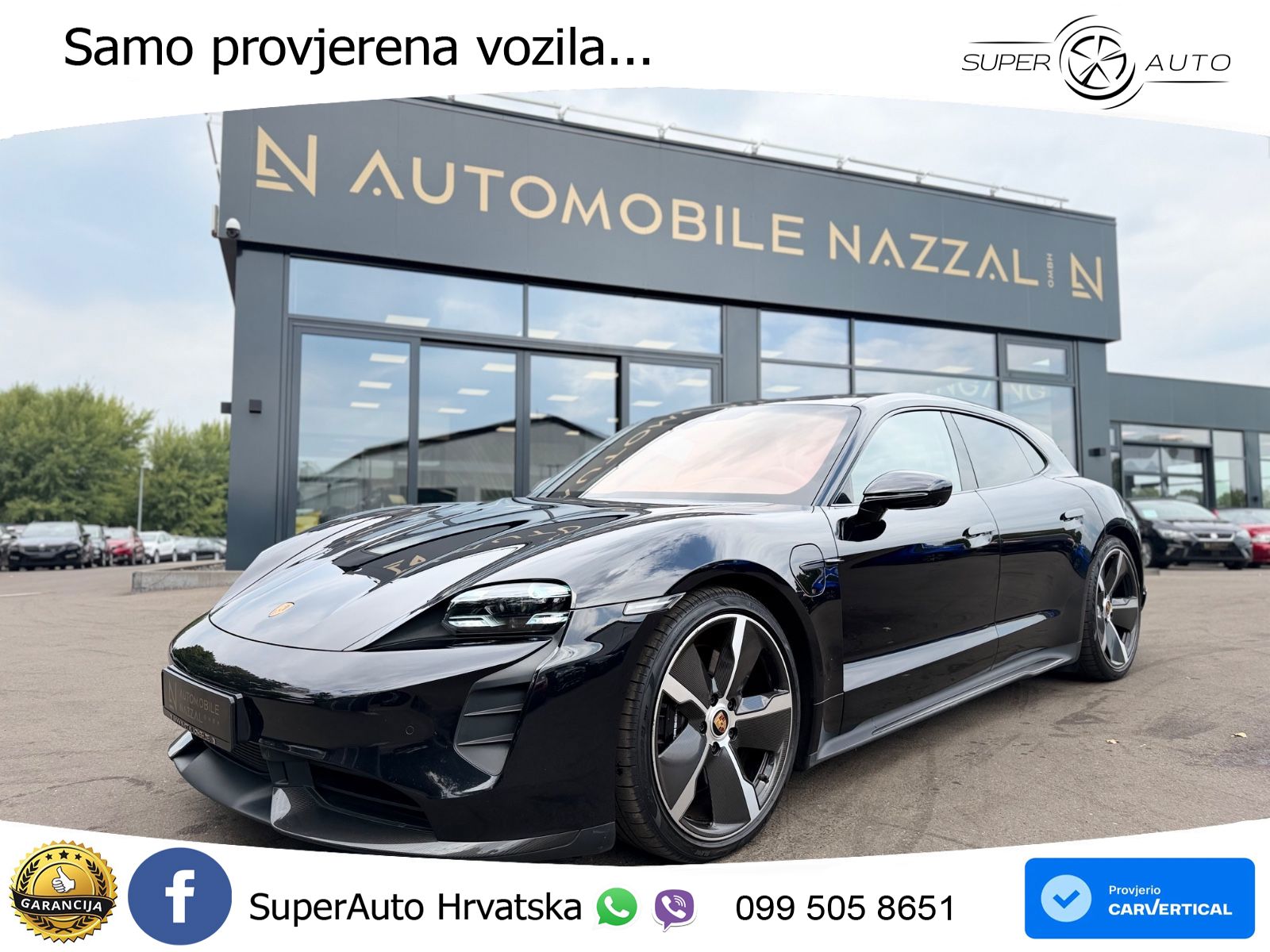 Porsche Taycan Sport Turismo GTS Performance Plus 93.4 kWh (598 KS)