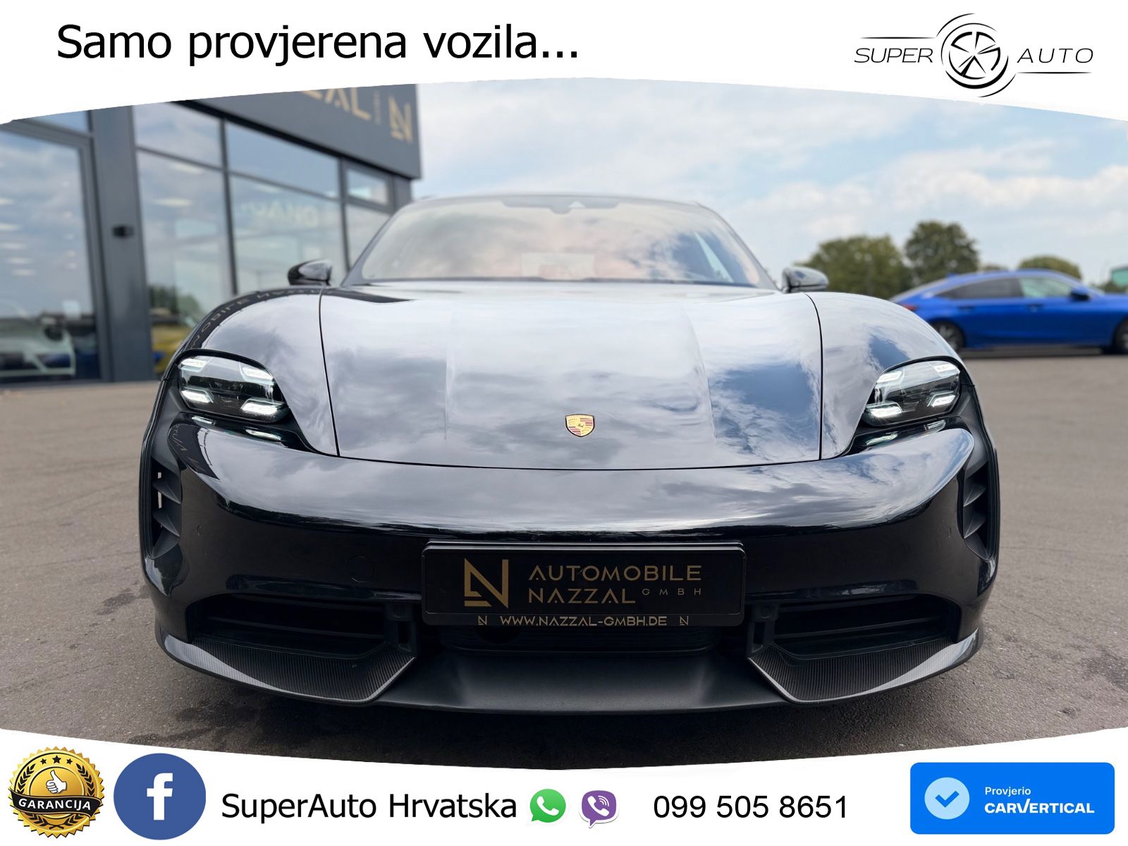 Porsche Taycan Sport Turismo GTS Performance Plus 93.4 kWh (598 KS)