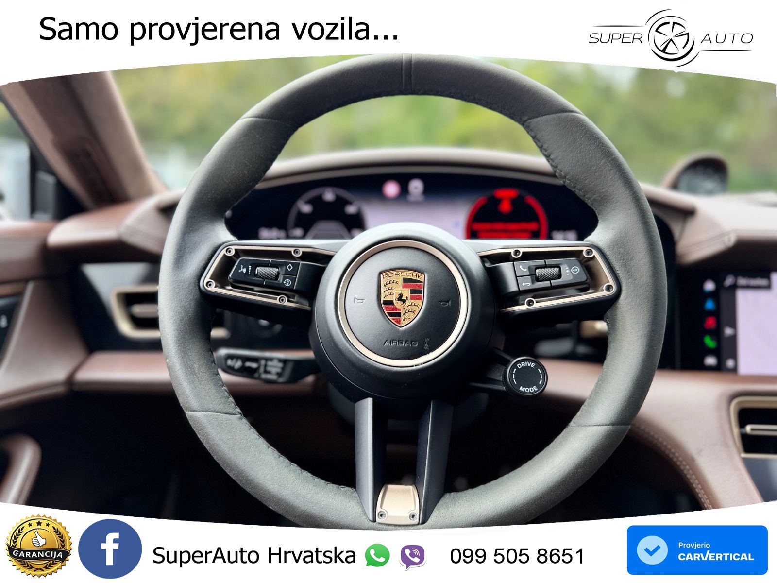 Porsche Taycan Sport Turismo GTS Performance Plus 93.4 kWh (598 KS)