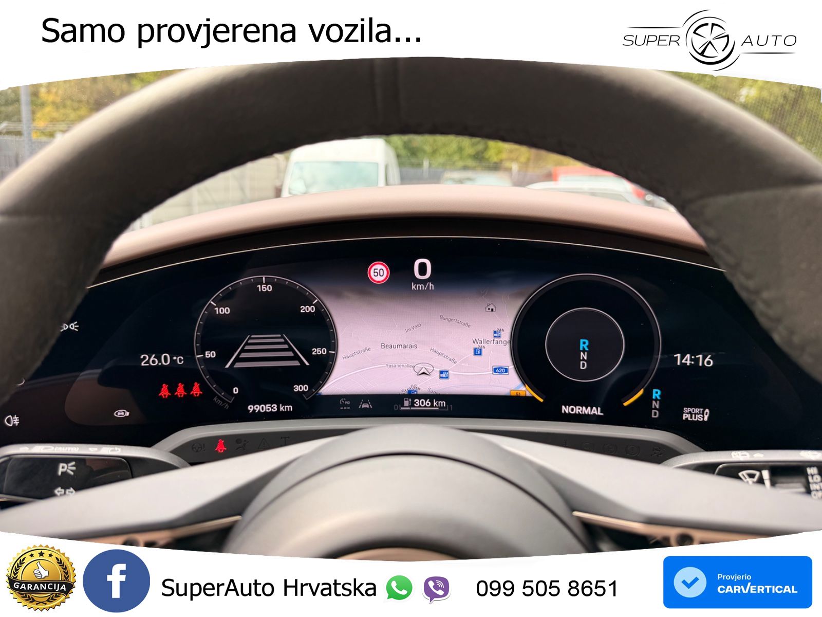Porsche Taycan Sport Turismo GTS Performance Plus 93.4 kWh (598 KS)