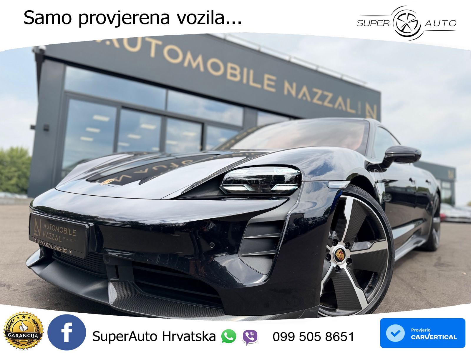 Porsche Taycan Sport Turismo GTS Performance Plus 93.4 kWh (598 KS)