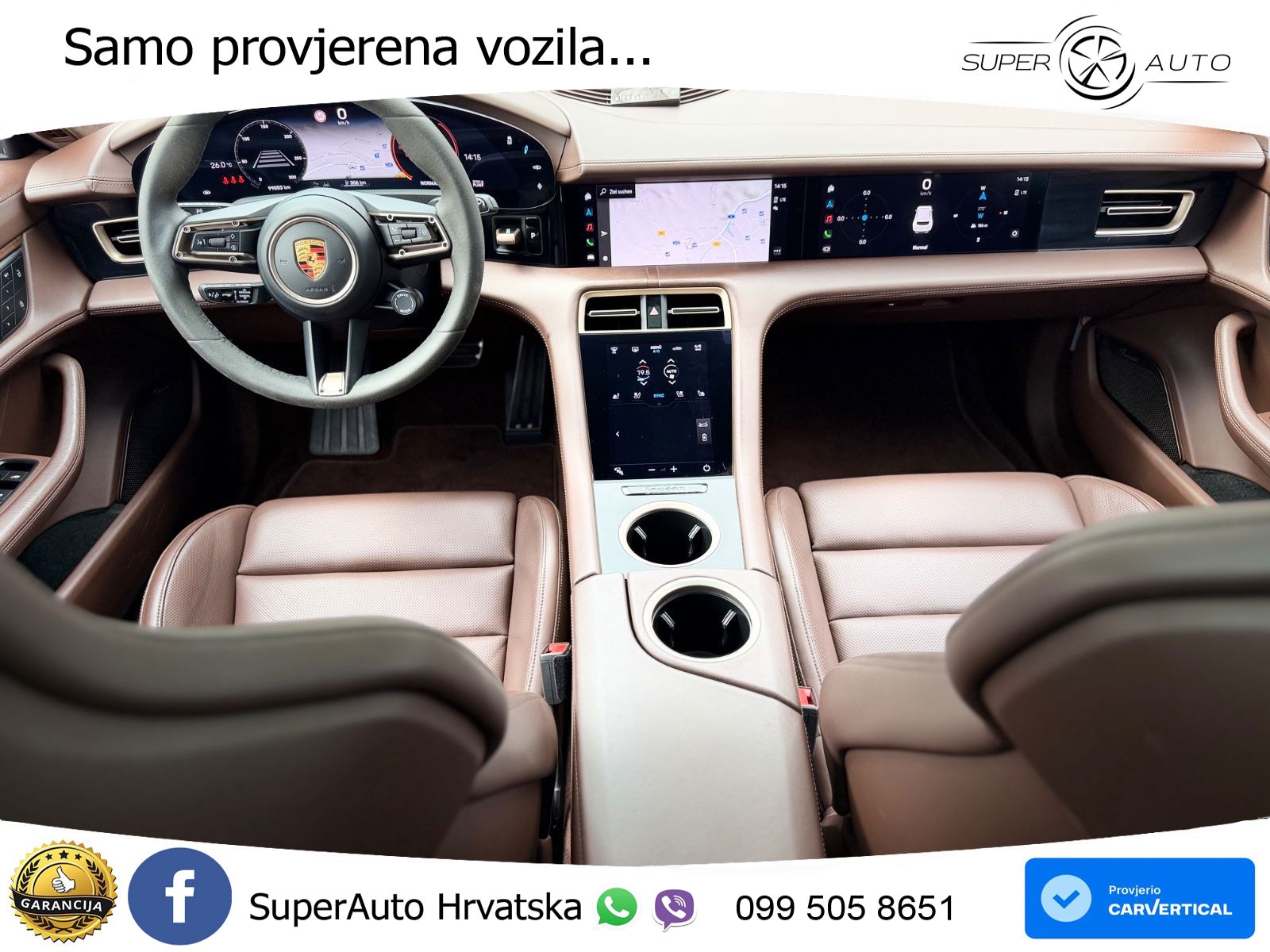 Porsche Taycan Sport Turismo GTS Performance Plus 93.4 kWh (598 KS)