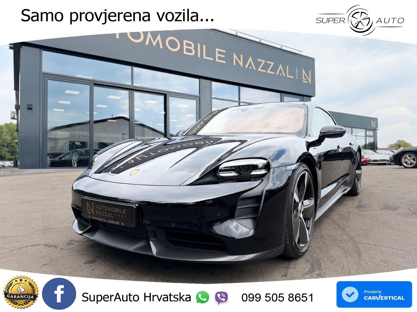 Porsche Taycan Sport Turismo GTS Performance Plus 93.4 kWh (598 KS)