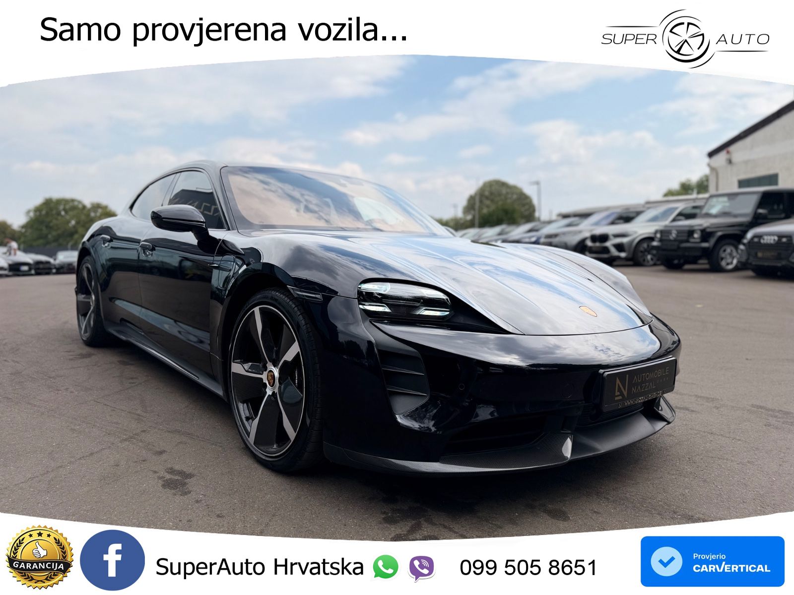 Porsche Taycan Sport Turismo GTS Performance Plus 93.4 kWh (598 KS)