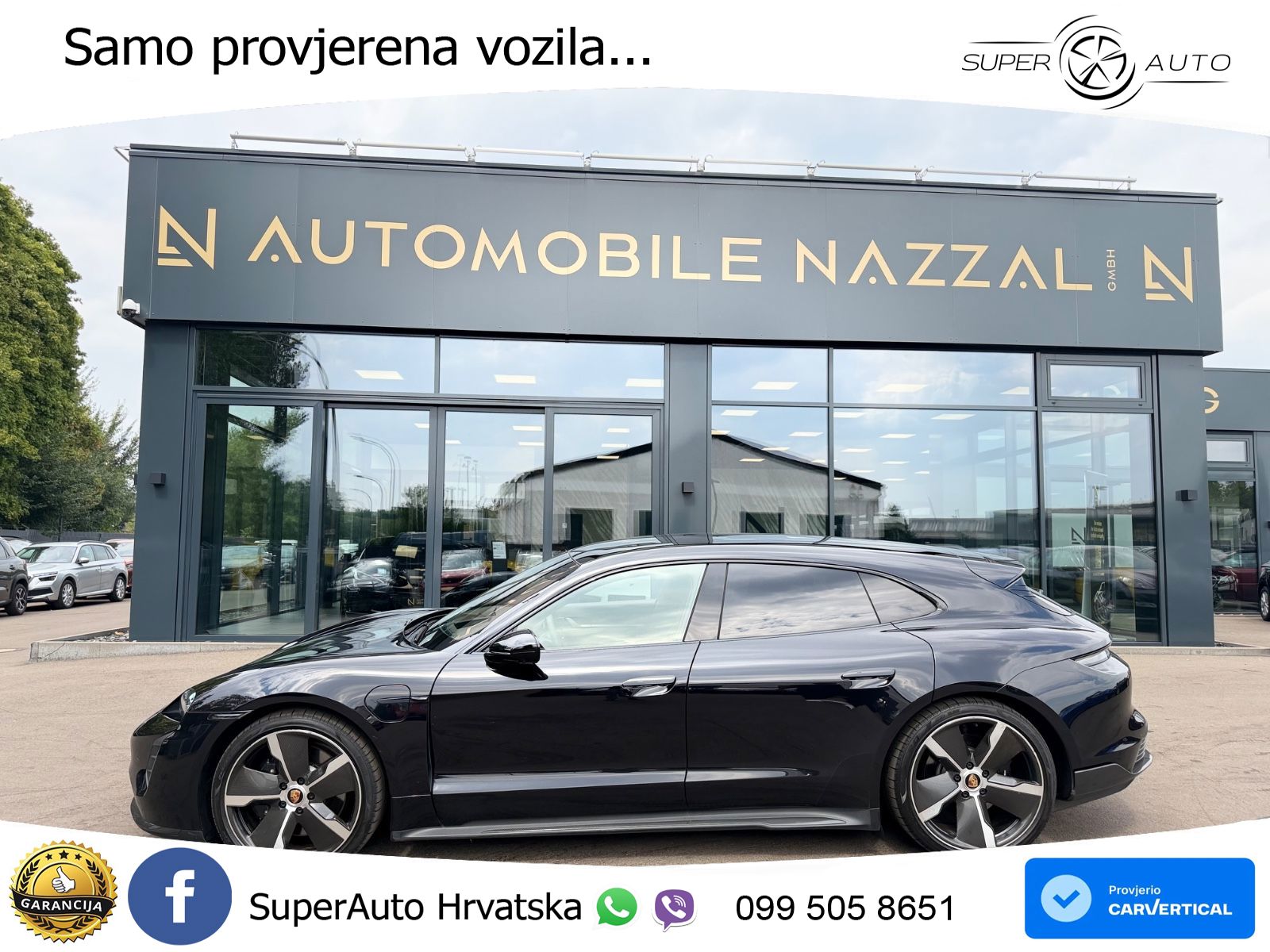 Porsche Taycan Sport Turismo GTS Performance Plus 93.4 kWh (598 KS)