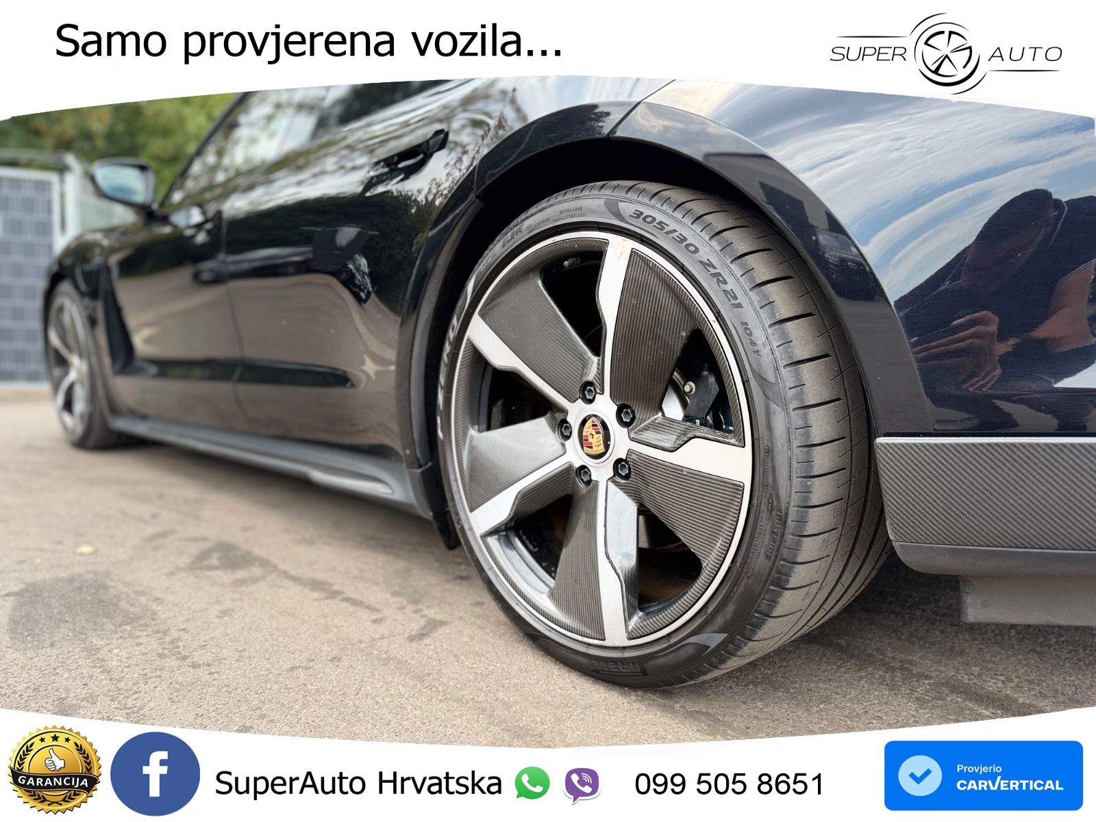 Porsche Taycan Sport Turismo GTS Performance Plus 93.4 kWh (598 KS)