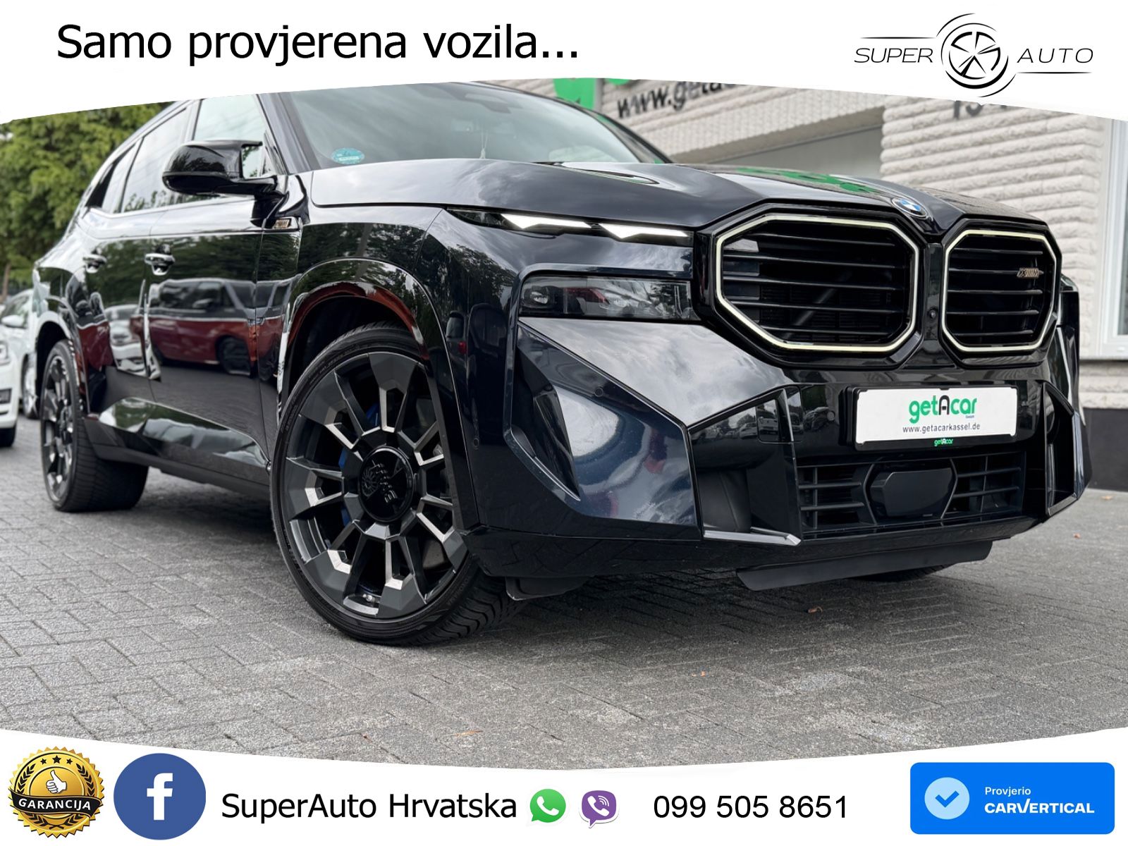 BMW XM 4.4 V8 (653 KS) xDrive Steptronic LED+GR SJED+ACC
