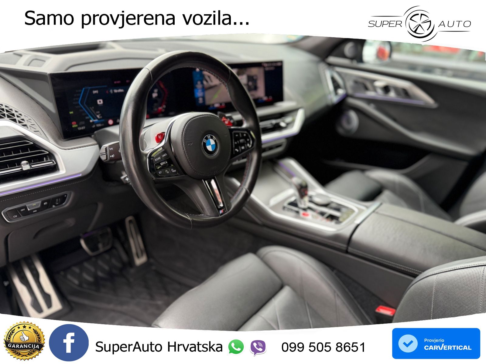 BMW XM 4.4 V8 (653 KS) xDrive Steptronic LED+GR SJED+ACC
