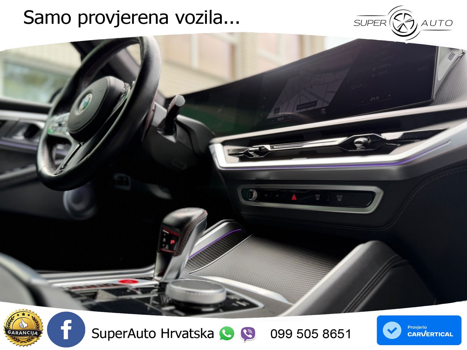 BMW XM 4.4 V8 (653 KS) xDrive Steptronic LED+GR SJED+ACC
