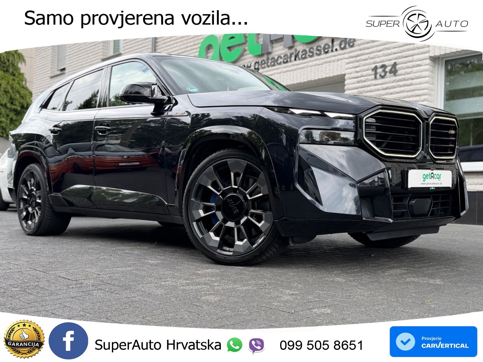 BMW XM 4.4 V8 (653 KS) xDrive Steptronic LED+GR SJED+ACC
