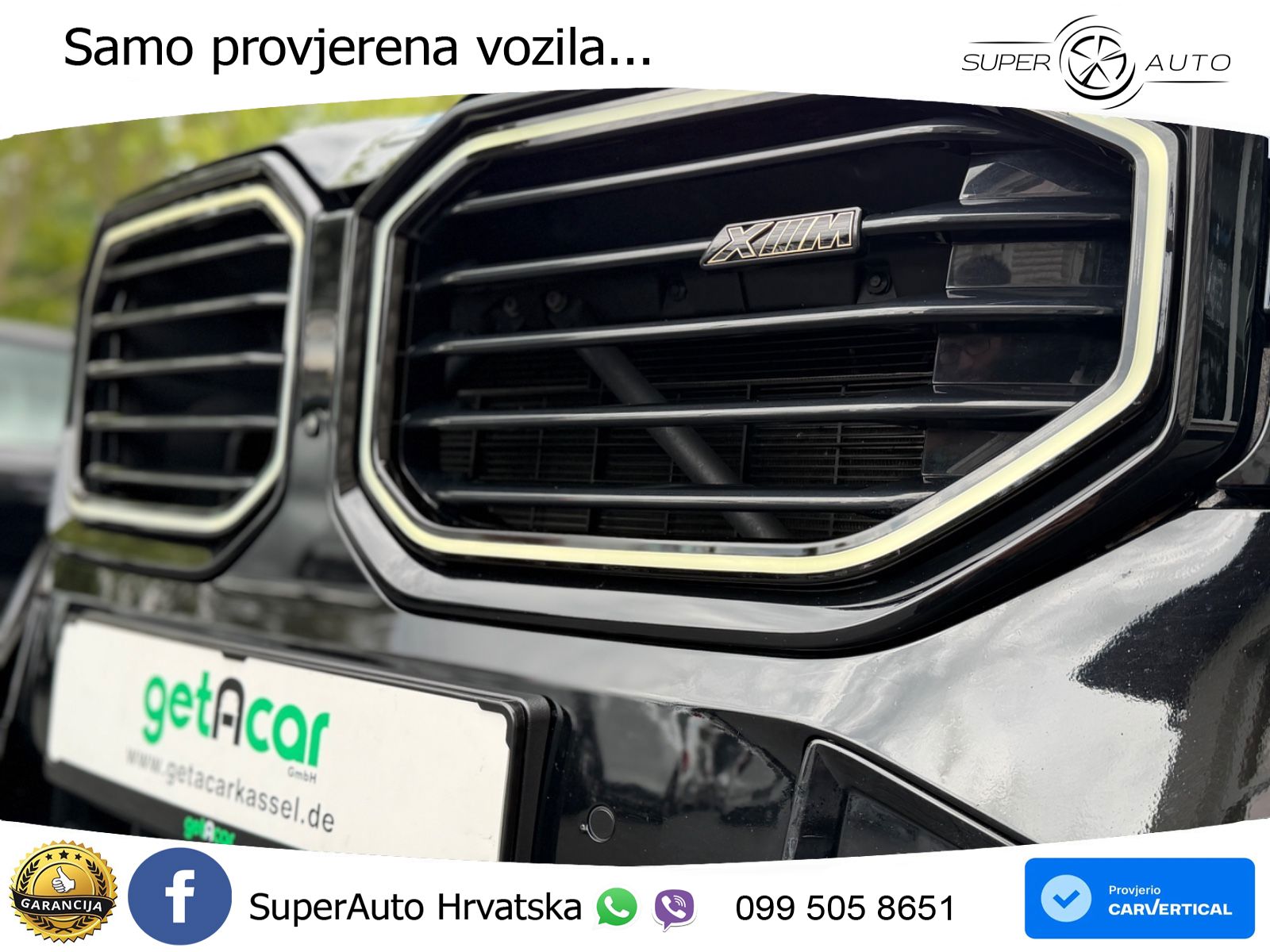 BMW XM 4.4 V8 (653 KS) xDrive Steptronic LED+GR SJED+ACC