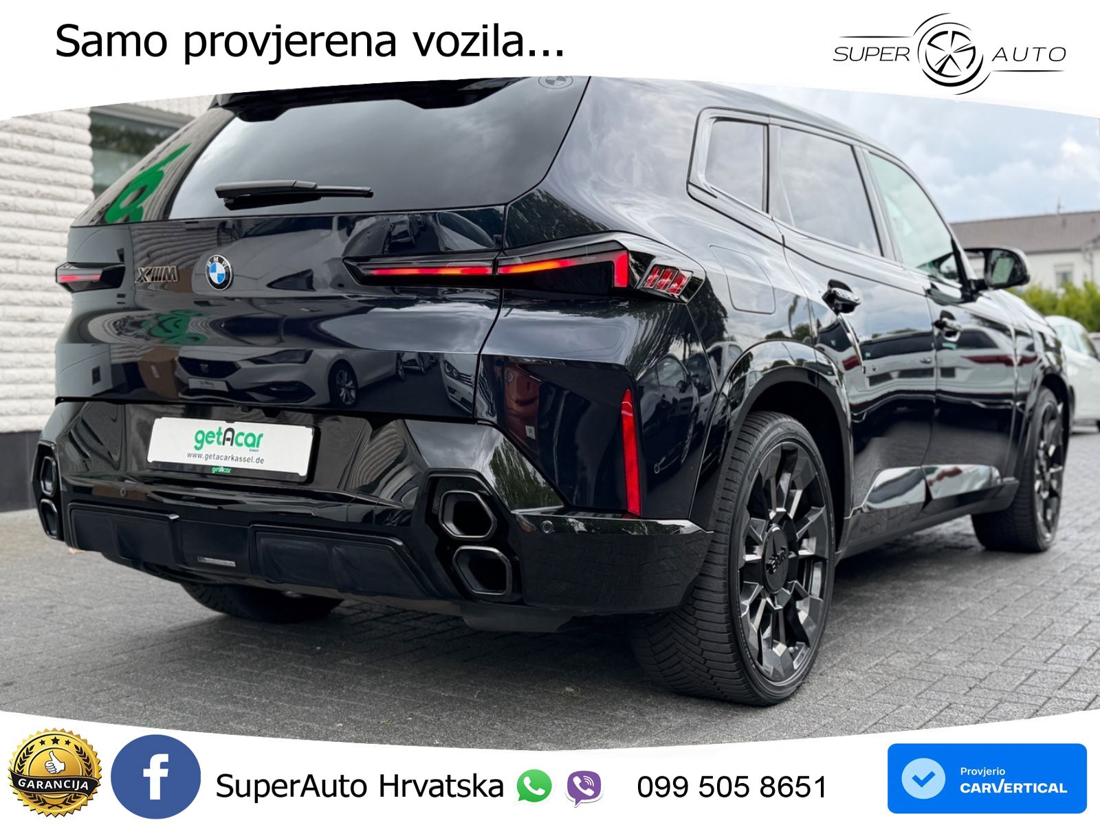 BMW XM 4.4 V8 (653 KS) xDrive Steptronic LED+GR SJED+ACC