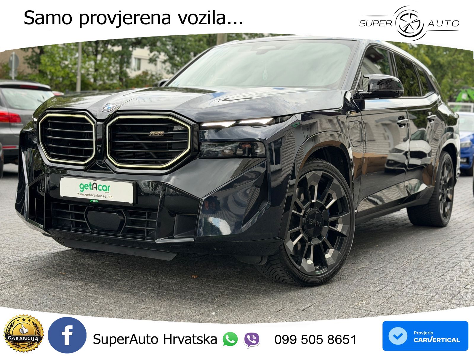 BMW XM 4.4 V8 (653 KS) xDrive Steptronic LED+GR SJED+ACC